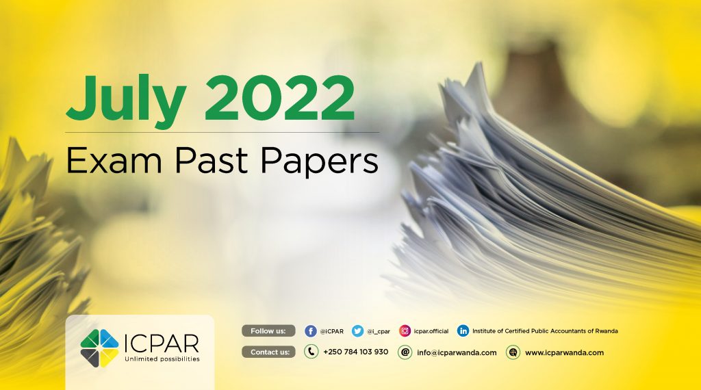 Exams past papers icpar institute of certified public accountants