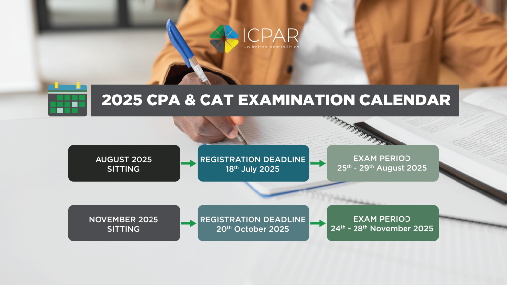 Exam Calendar – ICPAR – Institute of Certified Public Accountants Rwanda