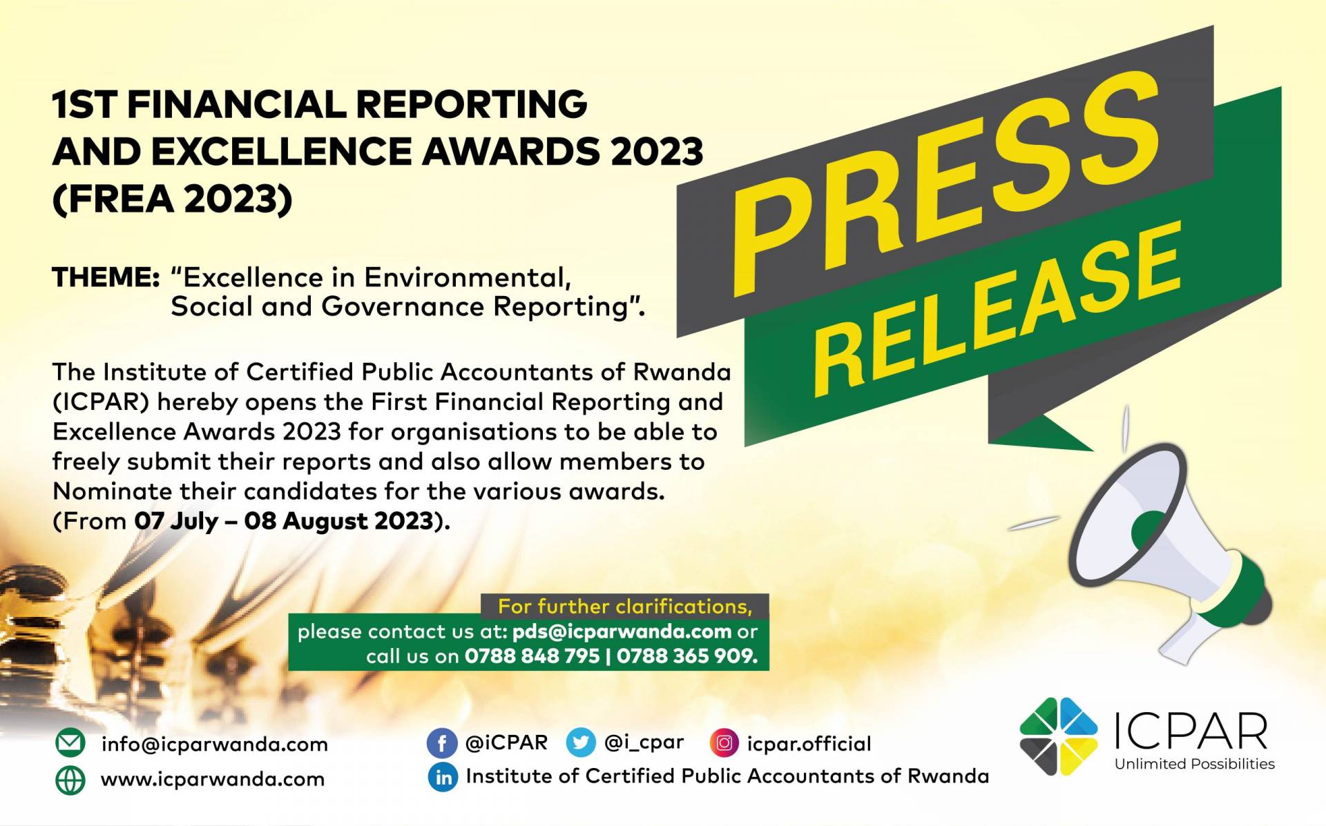 News icpar institute of certified public accountants rwanda